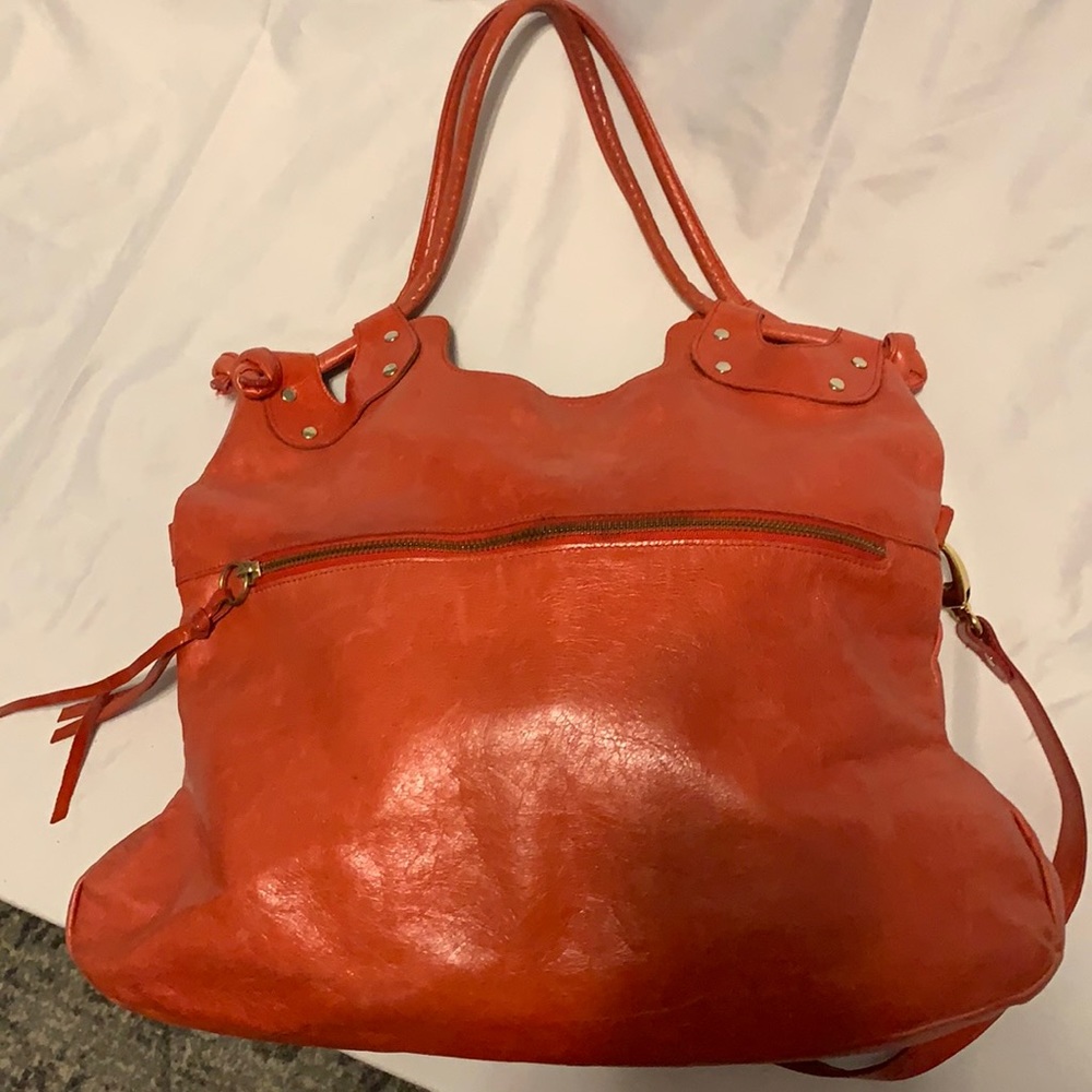 Beautiful red handbag